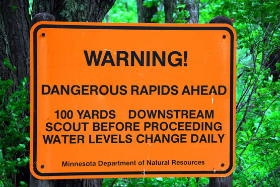 Rapids-Sign