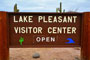 Lake Pleasant Sign