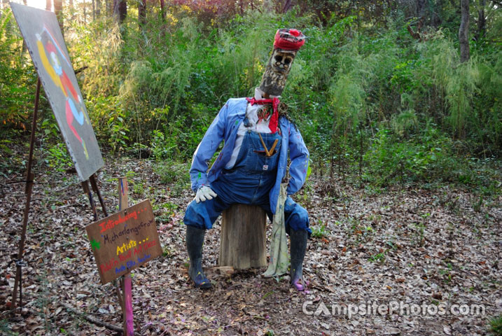 Frank Jackson State Park Scarecrow