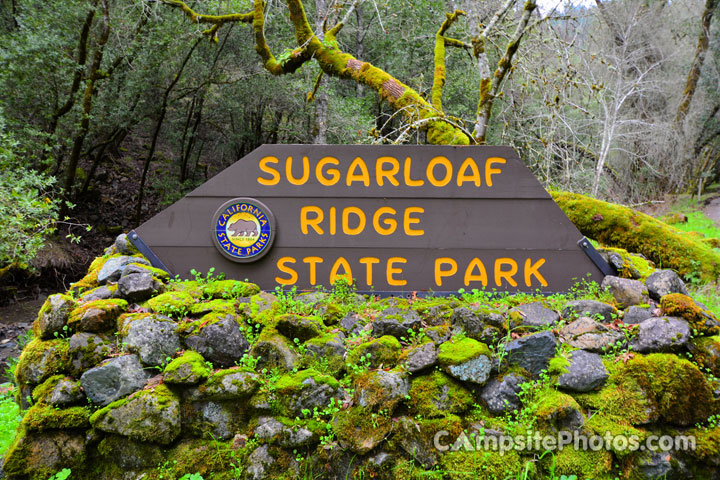 Sugarloaf Ridge State Park Sign