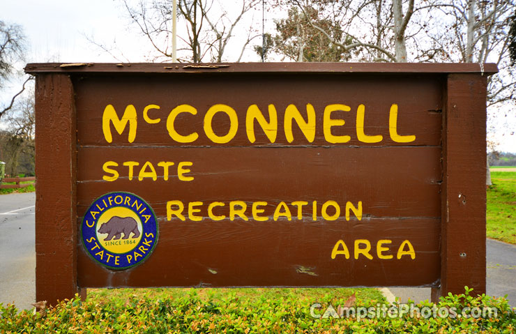 McConnell State Recreation Area Sign