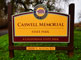 Caswell Memorial State Park Sign