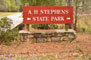 AH Stephens State Park Sign