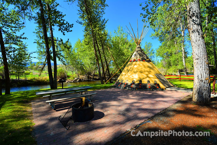 Clyde Holliday State Park Teepee