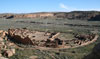Chaco Culture National Historic Park Ruins View