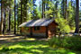 Emigrant Springs State Park Totem Cabin