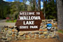 Wallowa Lake State Park Sign