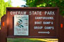 Cheraw State Park Sign