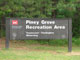 Piney Grove Recreation Area Sign