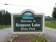 Grayson Lake State Park Sign