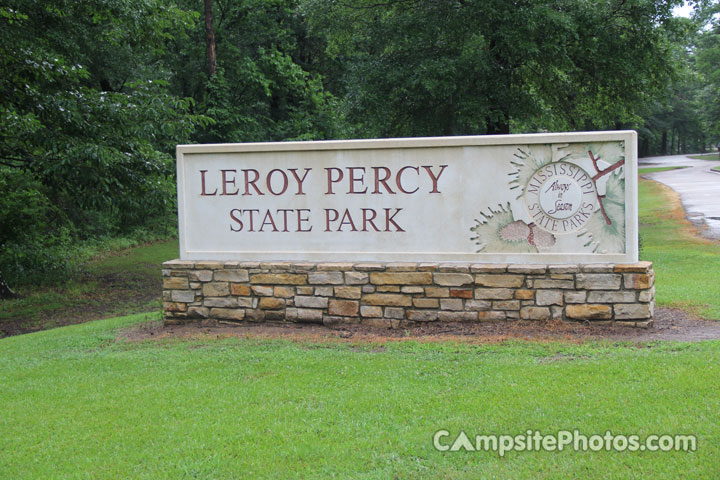 Leroy Percy State Park Sign