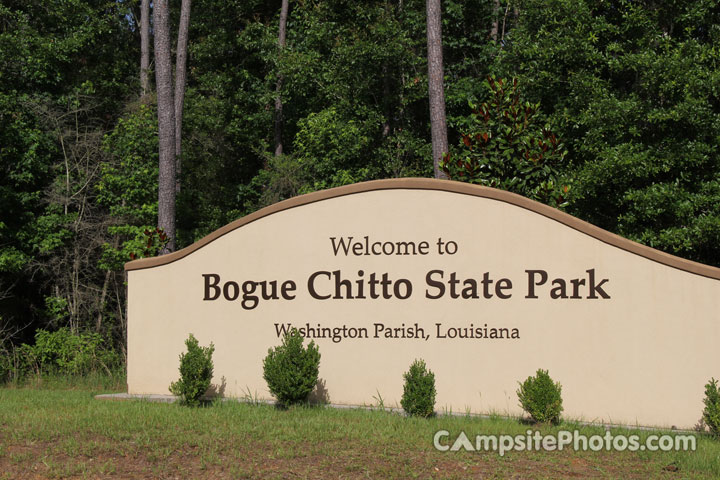 Bogue Chitto Upland Campsite Sign