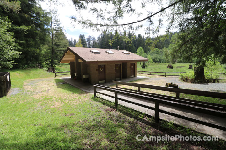 Humboldt Redwoods State Park Albee Creek Restroom