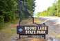 Round Lake State Park Sign