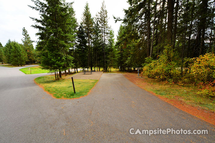 Gilmore Campground Farragut State Park Campsite 307