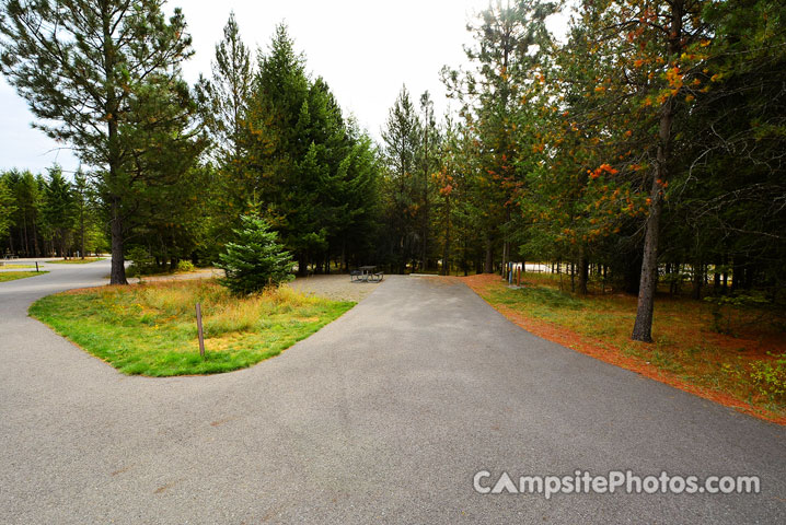 Gilmore Campground Farragut State Park Campsite 330