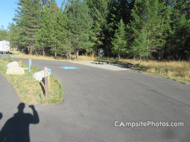 Gilmore Campground Farragut State Park Campsite 351