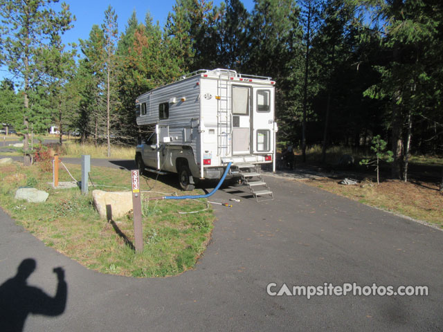 Gilmore Campground Farragut State Park Campsite 353