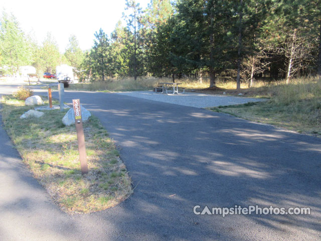 Gilmore Campground Farragut State Park Campsite 358
