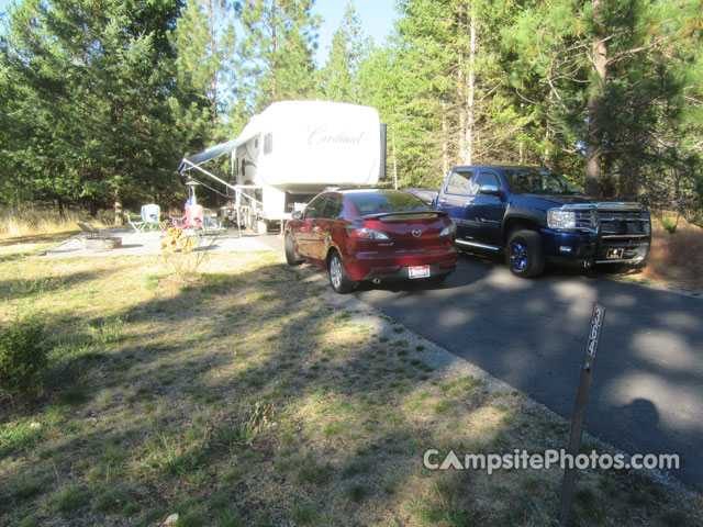 Gilmore Campground Farragut State Park Campsite 364