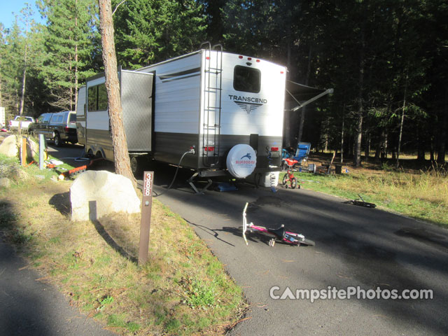 Gilmore Campground Farragut State Park Campsite 388