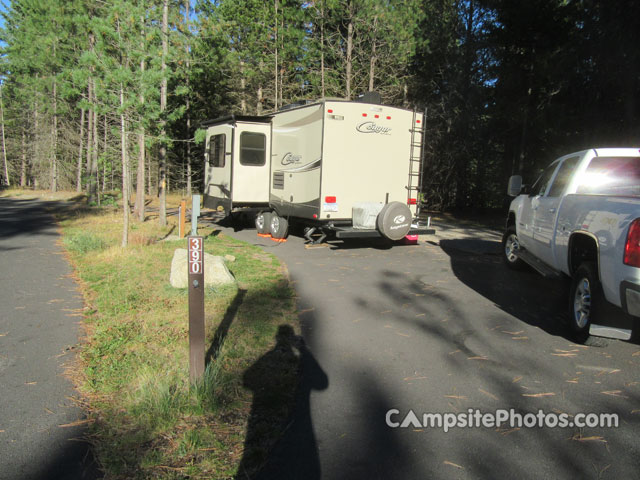 Gilmore Campground Farragut State Park Campsite 390
