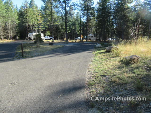 Gilmore Campground Farragut State Park Campsite 393