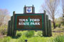 Tims Ford State Park Sign