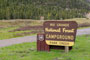 Park Creek Campground Sign