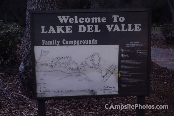 Lake Del Valle Sign