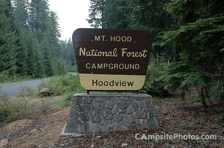 Hoodview Sign