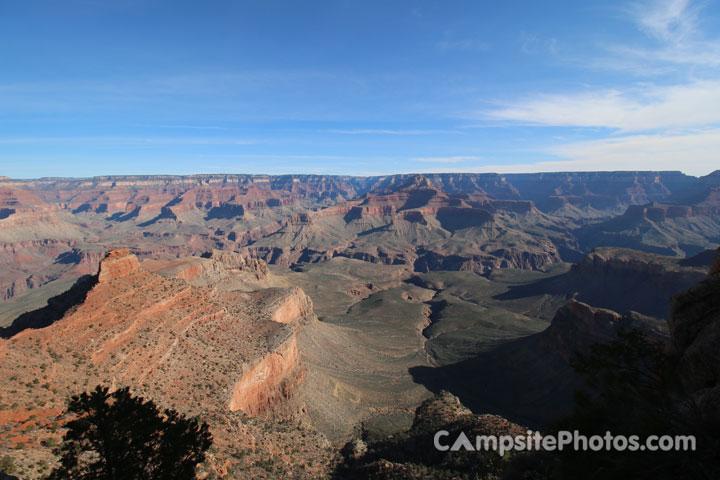 Bright Angel Campground Grand Canyon View 2
