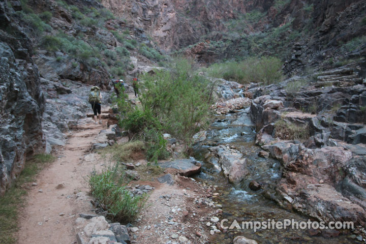 Bright Angel Campground Trail Grand Canyon