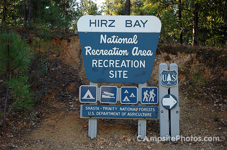 Hirz Bay Sign