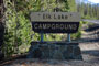Elk Lake Sign