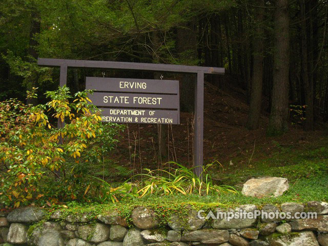 Erving State Forest Sign
