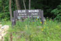 Blue Mound State Park Sign