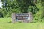 Wyalusing State Park Sign