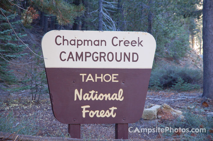 Chapman Creek Sign