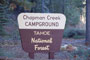 Chapman Creek Sign