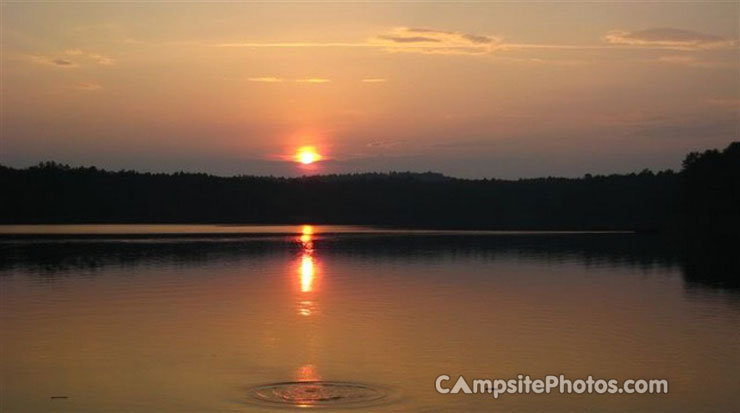 Lake Dennison Recreational Area sunset