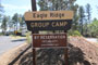 Eagle Ridge Group Camp Sign
