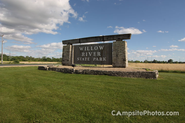 Willow River State Park Sign