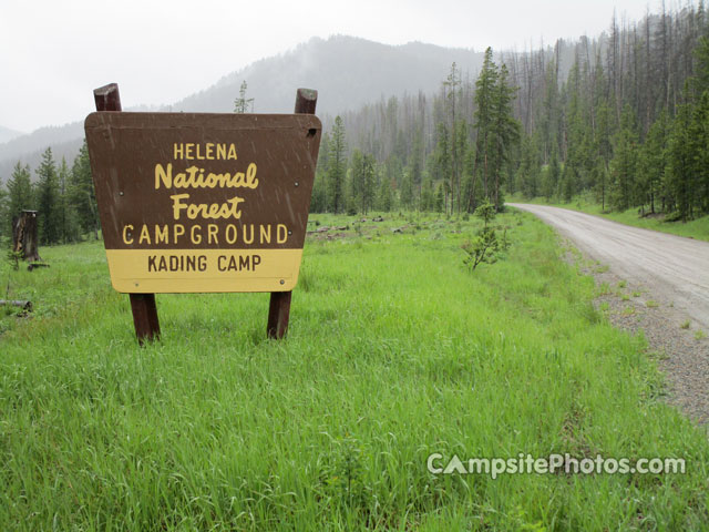 Kading Camp Sign