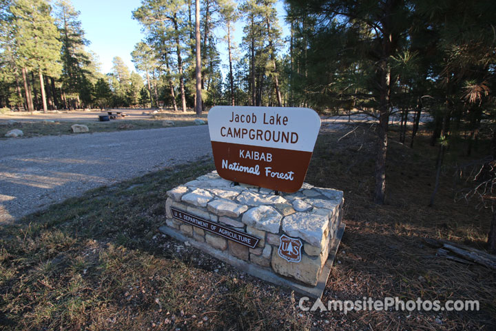 Jacob Lake Sign