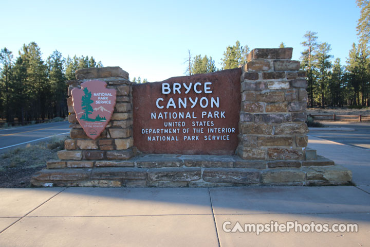 Bryce Canyon National Park Sign