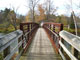 October Mountain State Forest walkbridge