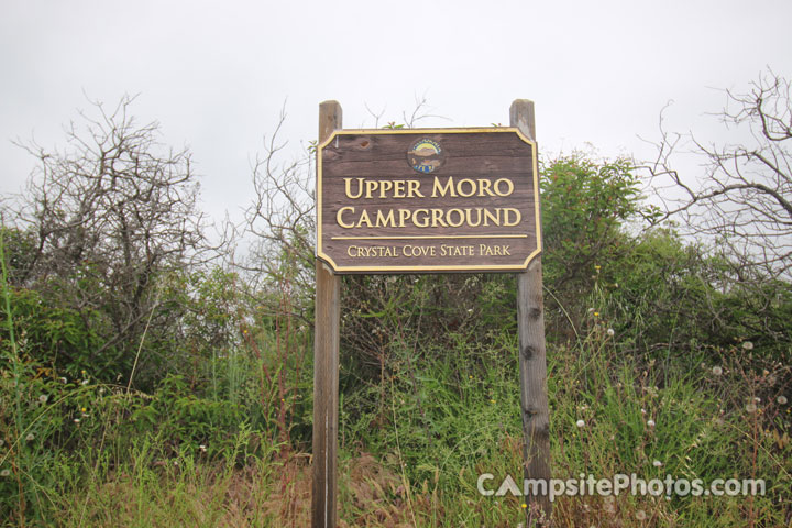 Crystal Cove State Park Upper Moro Sign