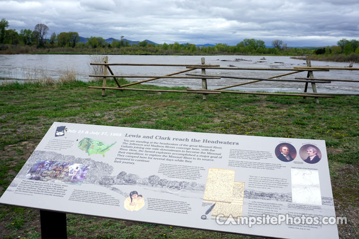 Missouri Headwaters State Park Lewis and Clark