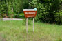 Huckleberry Campground Sign